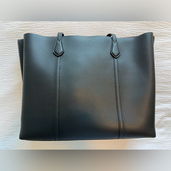 Tory Burch Perry Triple Compartment Tote Black - Picture 2 of 7